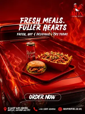 Rox Piri Piri social media post designed by Socialcave