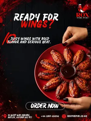 Rox Piri Piri social media post designed by Socialcave